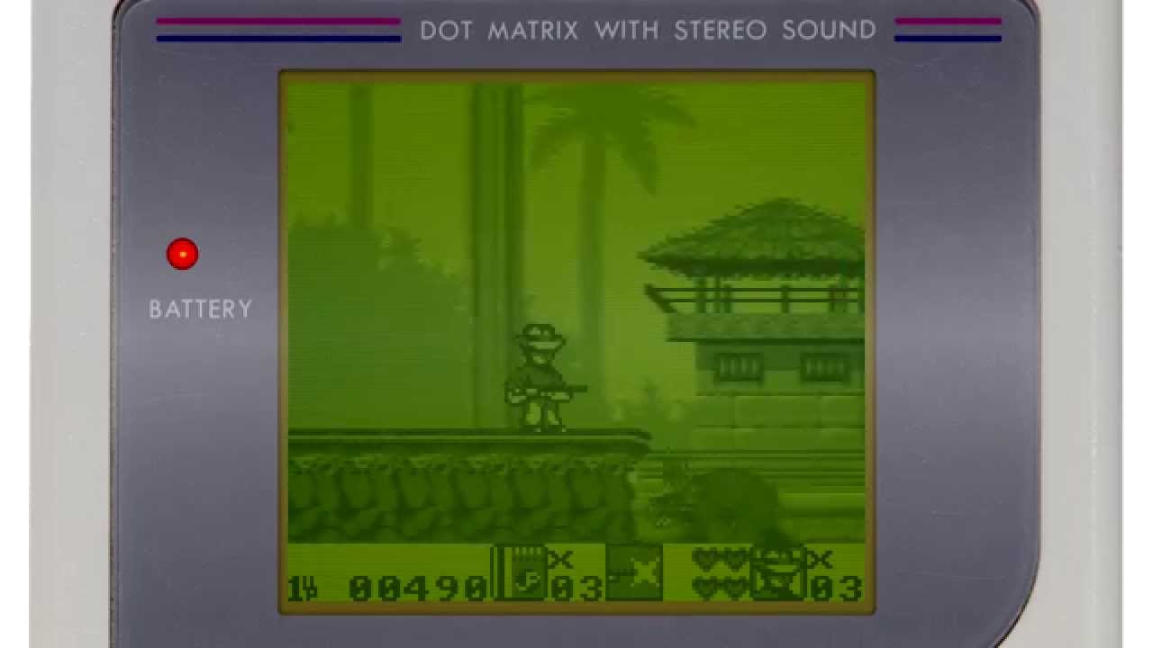 Jurassic Park 2 The Chaos Continues Game Boy Longplay/ Playthrough