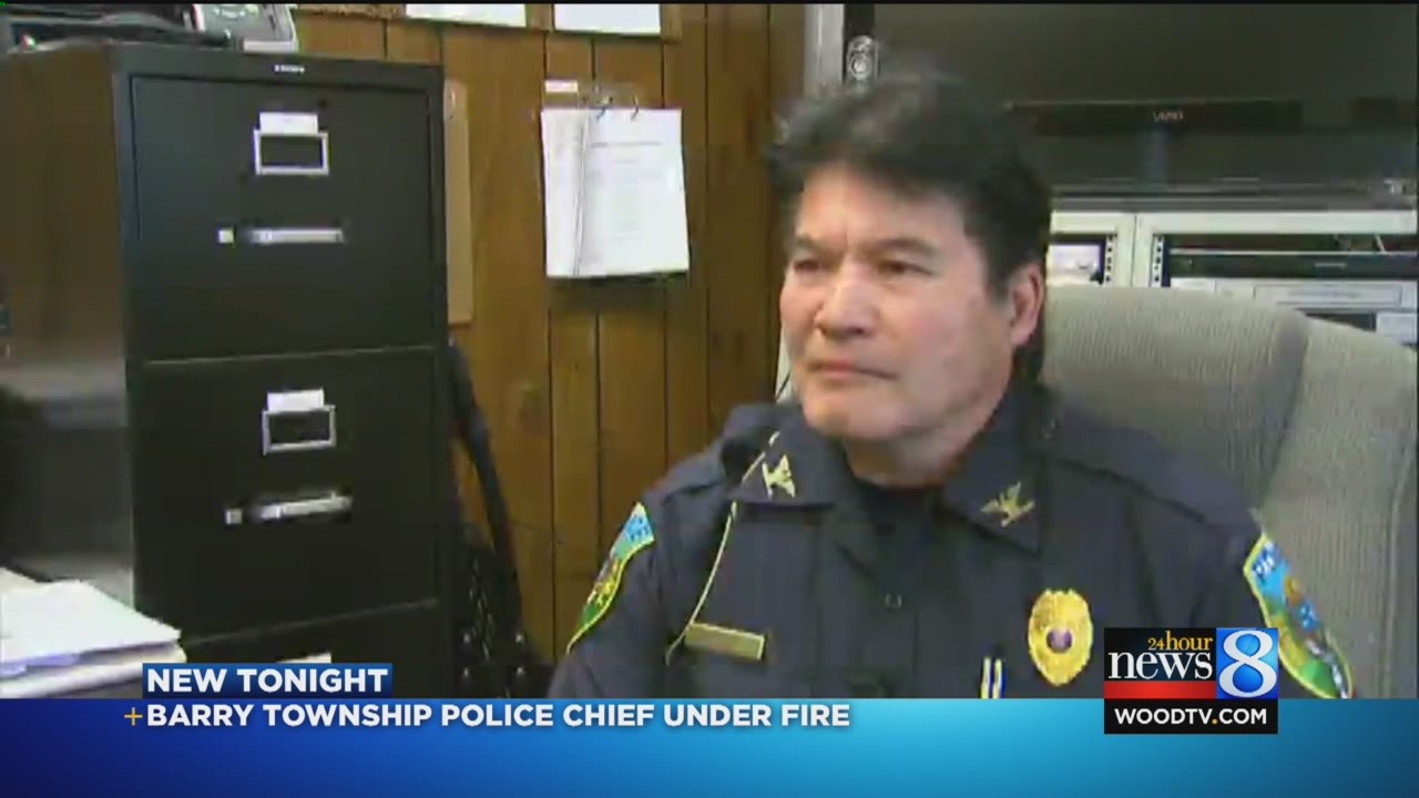 Residents split on Barry Township police chief YouTube