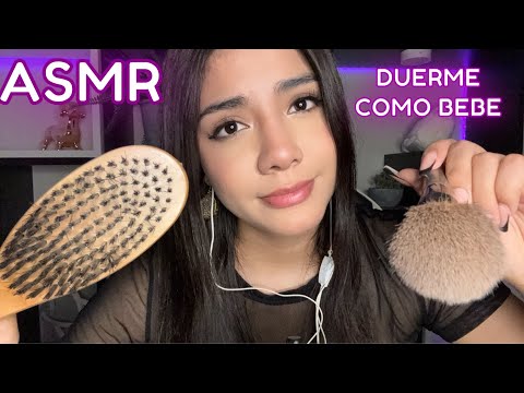 ASMR ESPAÑOL / DUERME COMO BEBE con mi ATENCIÓN PERSONAL / MIMITOS en tu CARA (imposible no dormir)