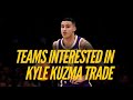 Details On Kyle Kuzma Trade Market, Teams Interested But Should Lakers Make A Move?