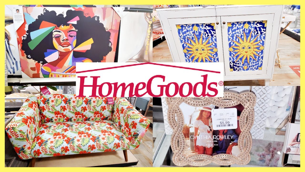 HOMEGOODS NEW FURNITURE CHAIRS HOME DECOR WALL ART SHOP WITH ME 2021