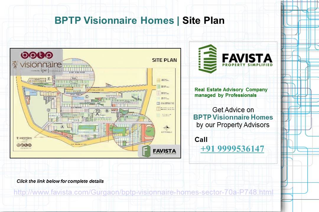 BPTP Visionnaire Homes Call Now @ 09999536147 New Launch in Sector 70A, Gurgaon
