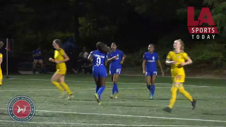 Alyssa Thompson scores for Santa Clarita Blue Heat...