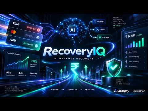 RecoveryIQ — Autonomous Revenue Recovery Control Plane | Razorpay AI Buildathon 2026