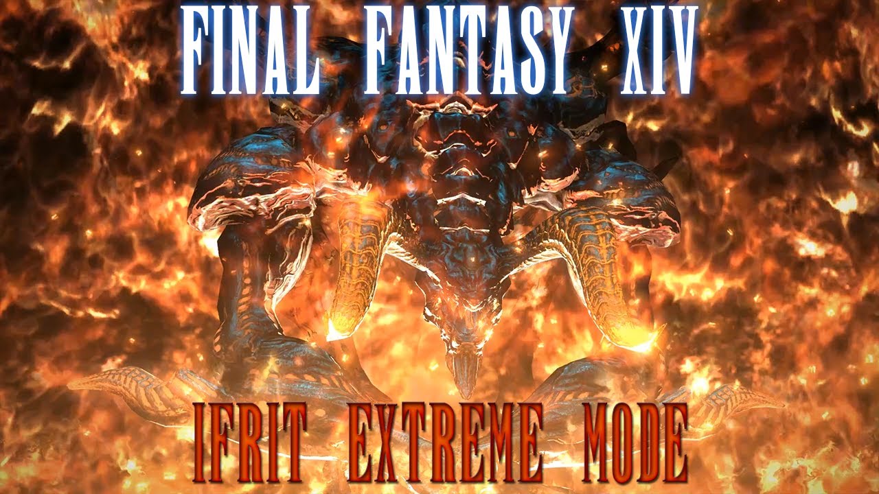 Ifrit Extreme Mode (White Mage)