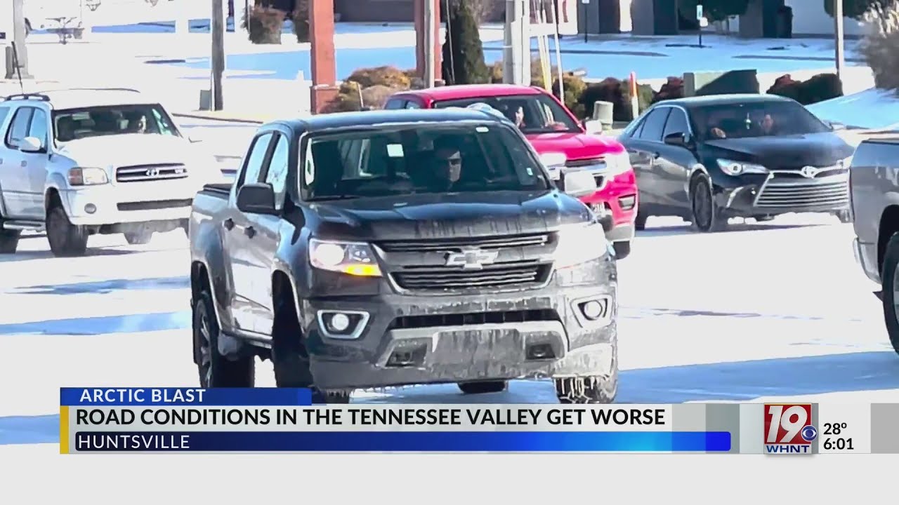 Road Conditions Get Worse | Jan. 17, 2024 | News 19 at 6 p.m. - YouTube