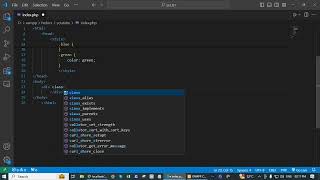 How to add text color in php