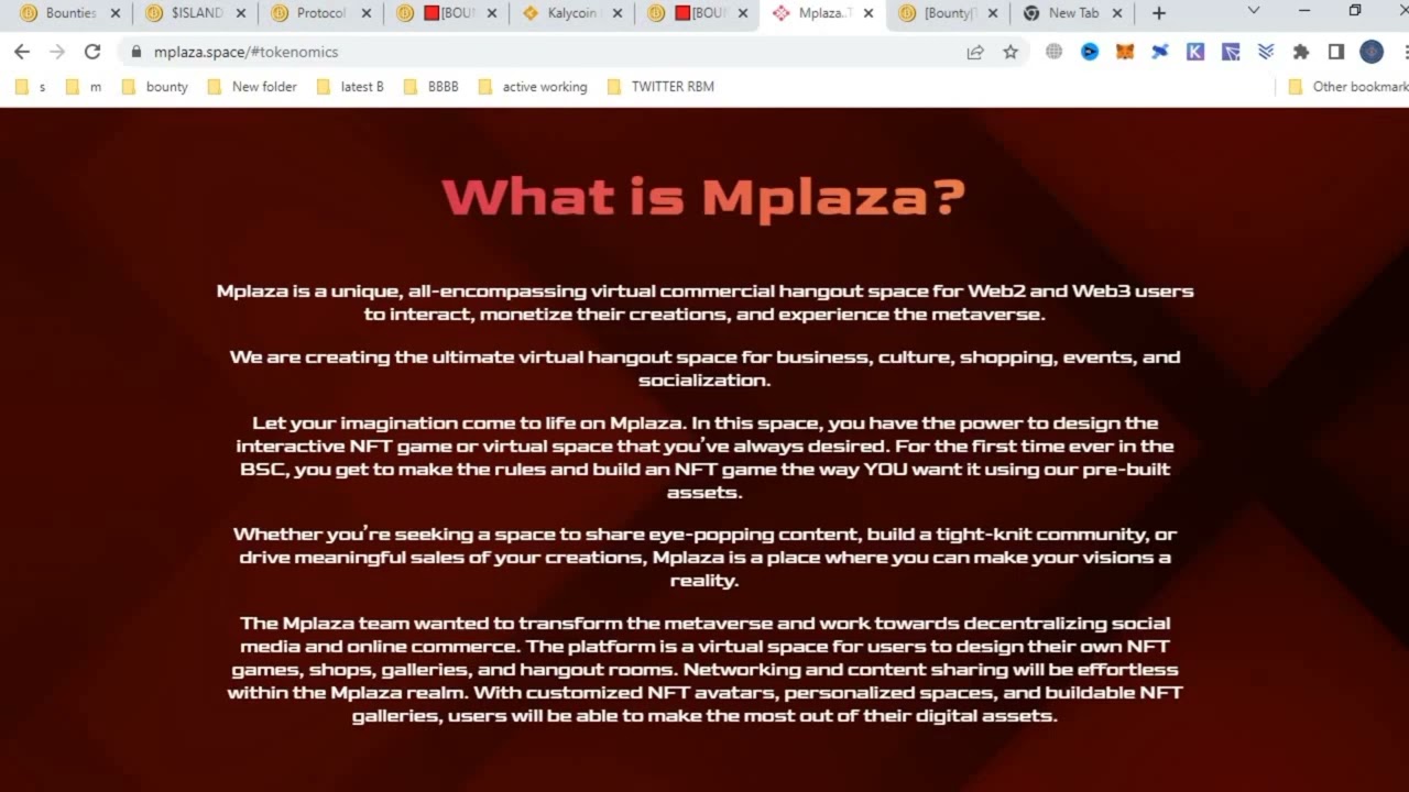 PLAZA as a decentralized NFT platform integrated with plenty of features .