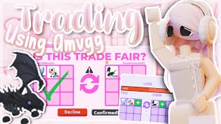 Negocie SOMENTE com VALORES AMVGG no Adopt Me Parte 1 Negociando com uma MEGA SO