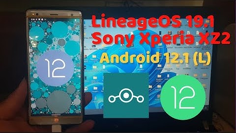 Custom ROM LineageOS 19.1 Official for Sony Xperia XZ2