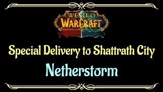 Let's Play - Everyquest - WoW - Netherstorm - Special Delivery to Shattrath City