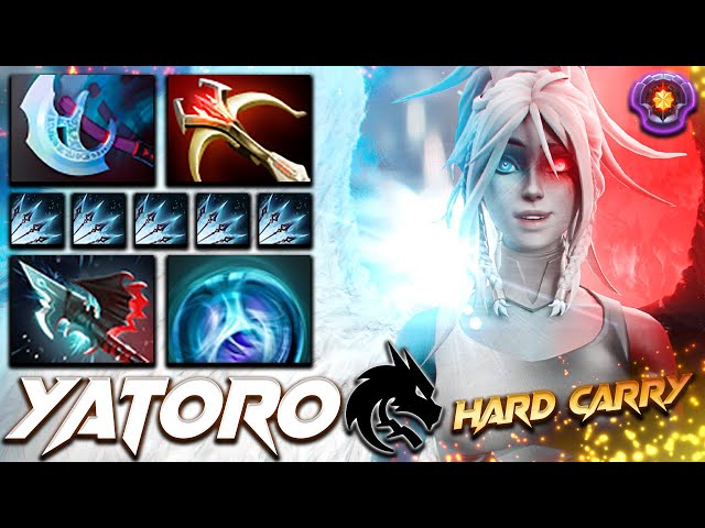 Yatoro Drow Ranger - Mega Hard Carry - Dota 2 Pro Gameplay [Watch & Learn] class=