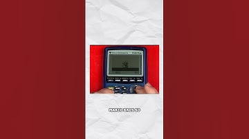 THEY PLAYED VIDEO GAMES ON A CALCULATOR!