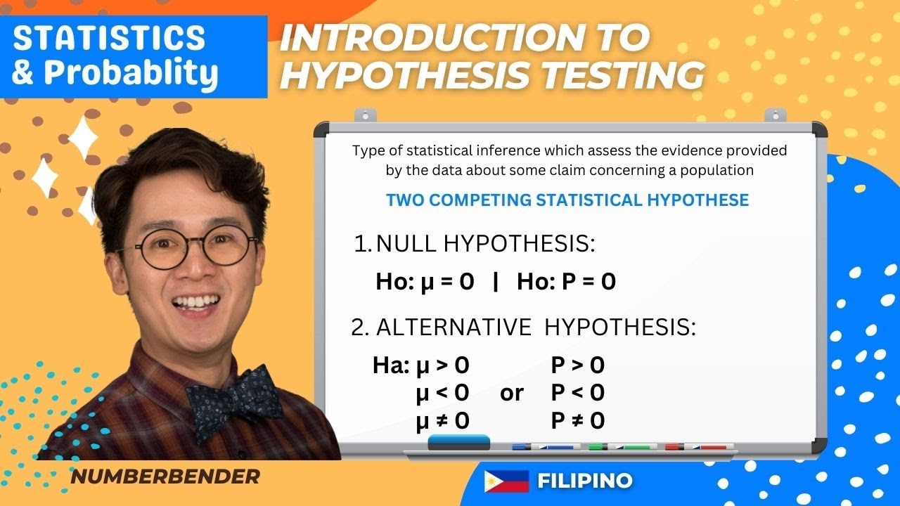 null hypothesis example tagalog