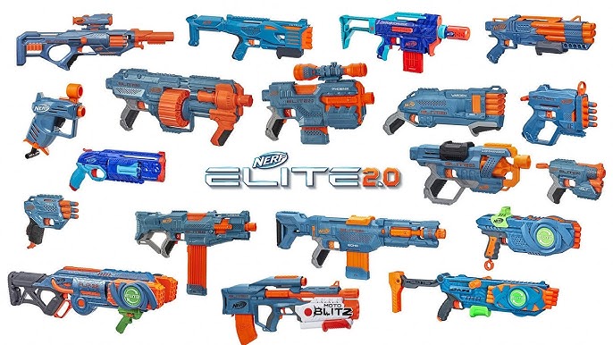 Nerf Elite 2.0 Eaglepoint RD-8 Blaster Unbox and Review 