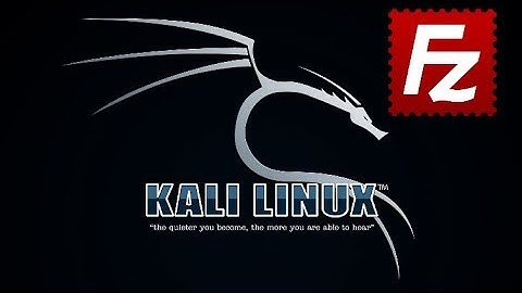 HOW TO INSTALL FILEZILLA ON KALI LINUX!