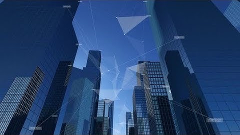 Digital Data Connection City | Motion Graphics - Videohive template