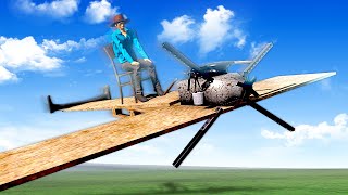 I Built an AIRPLANE to Escape a Wasteland!  The Long Drive