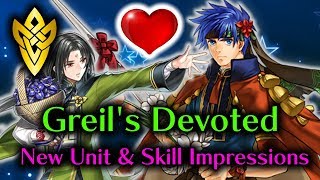 Fire Emblem Heroes - 'Greil's Devoted' New Unit Impressions - Greil, Ike, Soren, Mist
