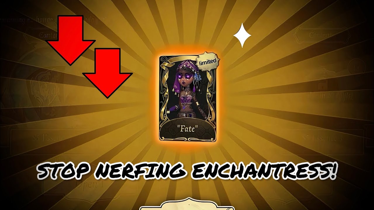 Identity V | Playing Enchantress before her UNNECESSARY ADJUSTMENT! | First Limited Skin Gameplay