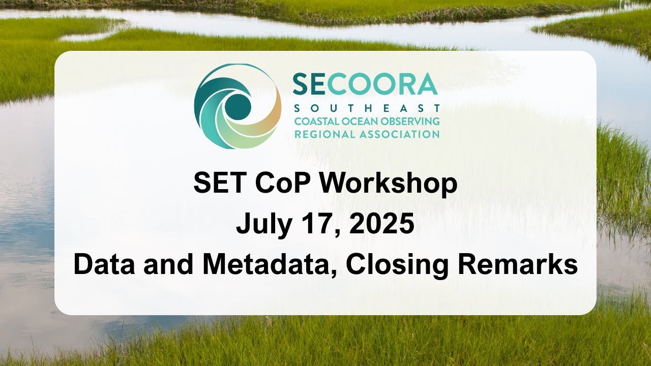 SET Workshop 2025: Data & Metadata, Closing Remarks