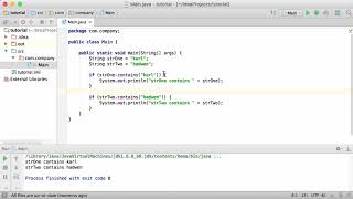 38.Java Tutorial - #38 - contains() Method