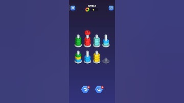 Nut Sort Game 3 #nutsortsolution