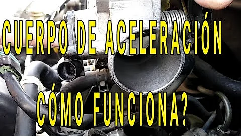 ¿Qué parte del motor controla la aceleración?