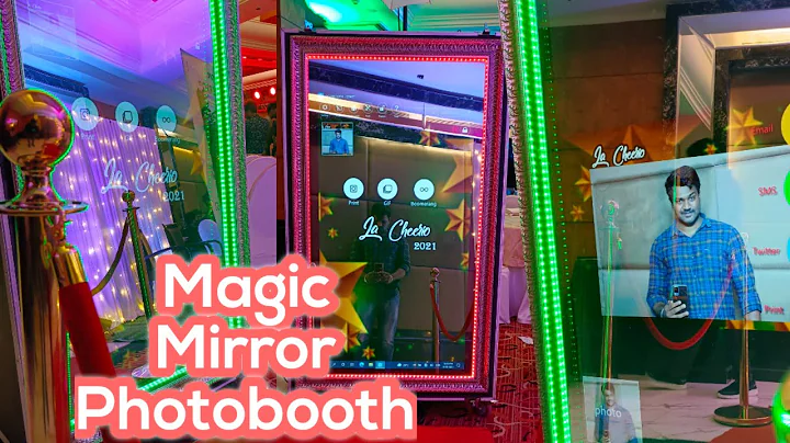 Magic Mirror Photobooth 🔥For All events 😍