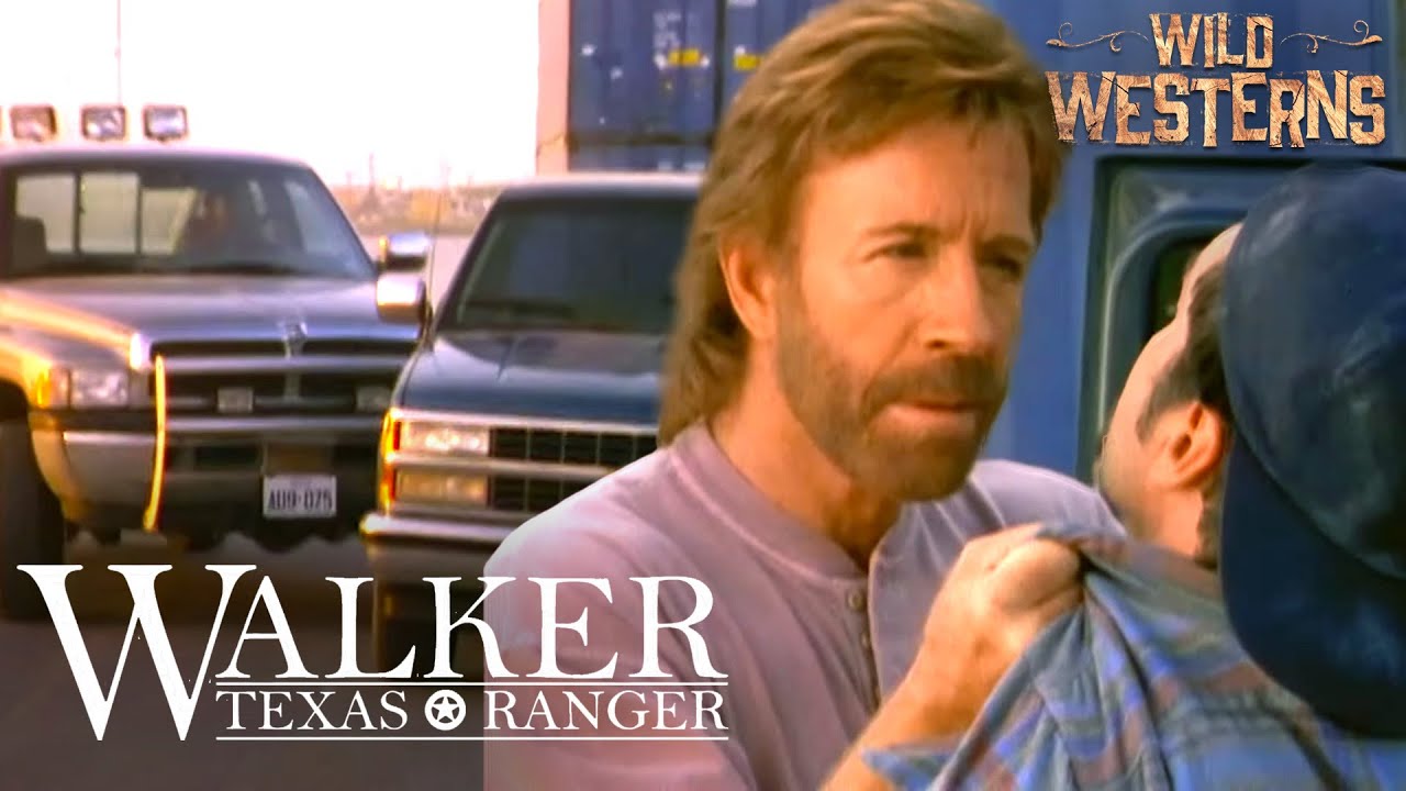 Walker, Texas Ranger | Walker's Intense Truck Chase (ft. Chuck Norris) | Wild Westerns