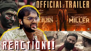 Captain Miller - Official Trailer Reaction Dhh Shivarajkumar, Sundeep Arun Matheswaran
