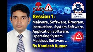 Session 1: Malware, Application Software, OS Explained | Computer Science Basics | By Kamlesh Kumar
