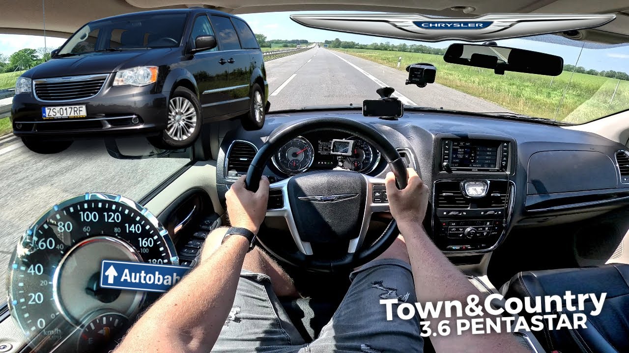 2016 Chrysler Town&Country 3.6 V6 (287 KM) | V-max, 0-100 km/h, +PREZENTACJA | 4K