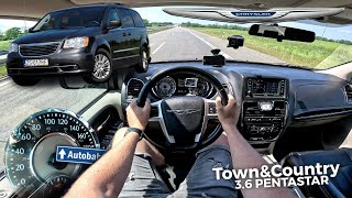 2016 Chrysler Town&Country 3.6 V6 (287 KM) | V-max, 0-100 km/h, +PREZENTACJA | 4K