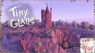 Moonfall Isle🌷🌙 | Tiny Glade 🏡🌳| Cozy Night Gaming ☕🌙| No commentary just vibes