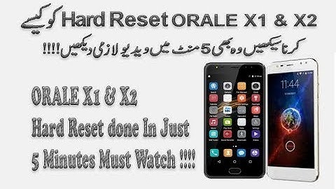 Oale X1 & X2 Hard Reset and setting problem Solved 100 % watch must