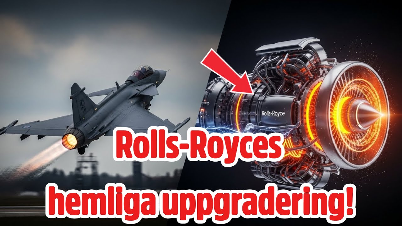 Hur Rolls Royce tyst kopplade om Gripen planet – och chockade NATO över en natt