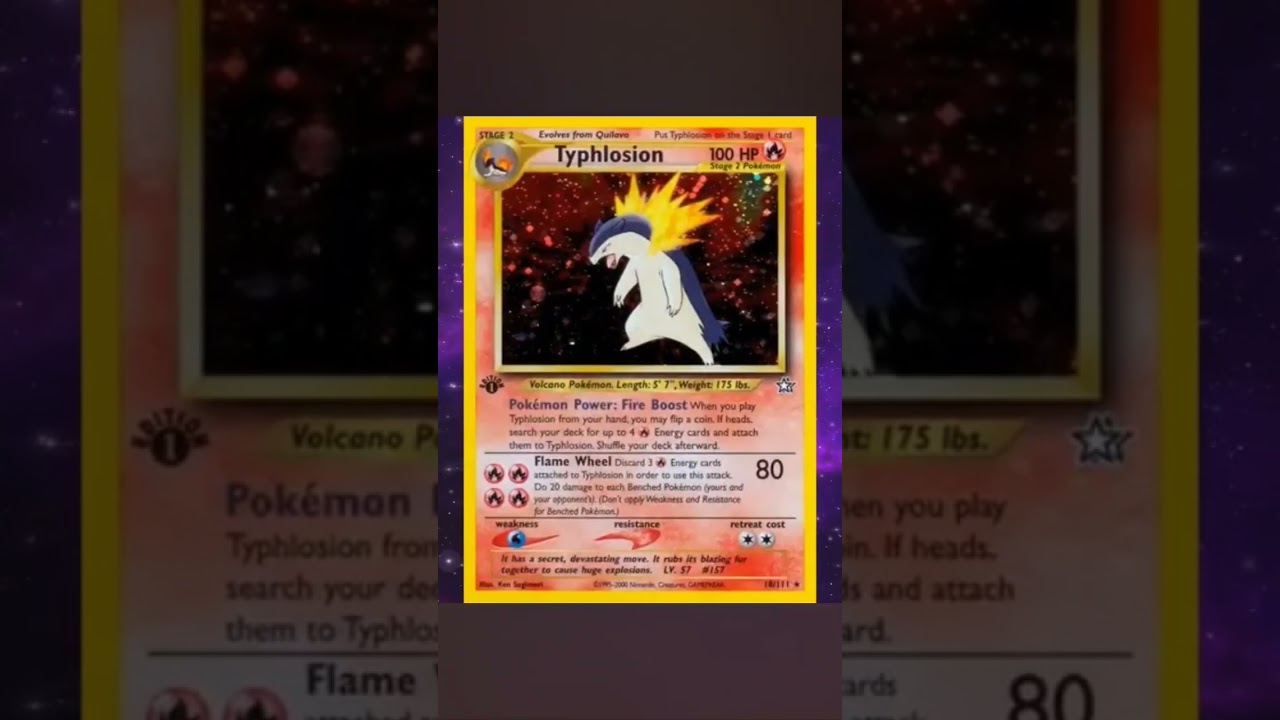 5th Most Expensive Card From Pokemon TCG Set: Neo Genesis 