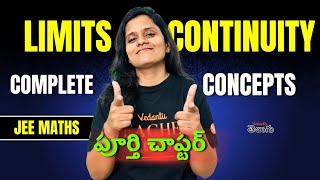 Limits & Continuity Class 11 Complete Concepts for JEE Maths in 60 mins