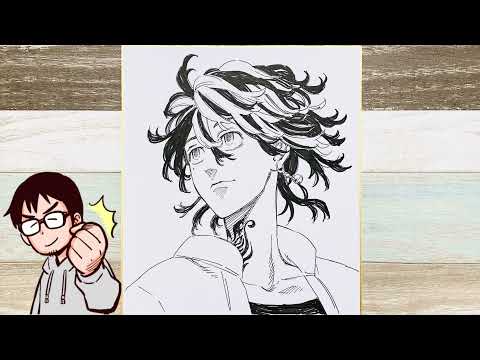 【東京卍リベンジャーズ】羽宮一虎 描いてみた  | Drawing Tokyo Revengers Kazutora Hanemiya