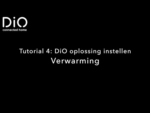 DiO Tutorieel⎢getDiO.me - 4: DiO Verwarming instellen⎢NL