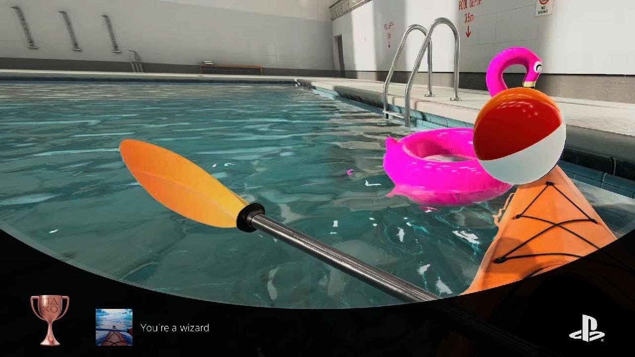 KAYAK VR: Mirage First Time in the Pool Trophy Shorts •HDR 60FPS PS VR2•