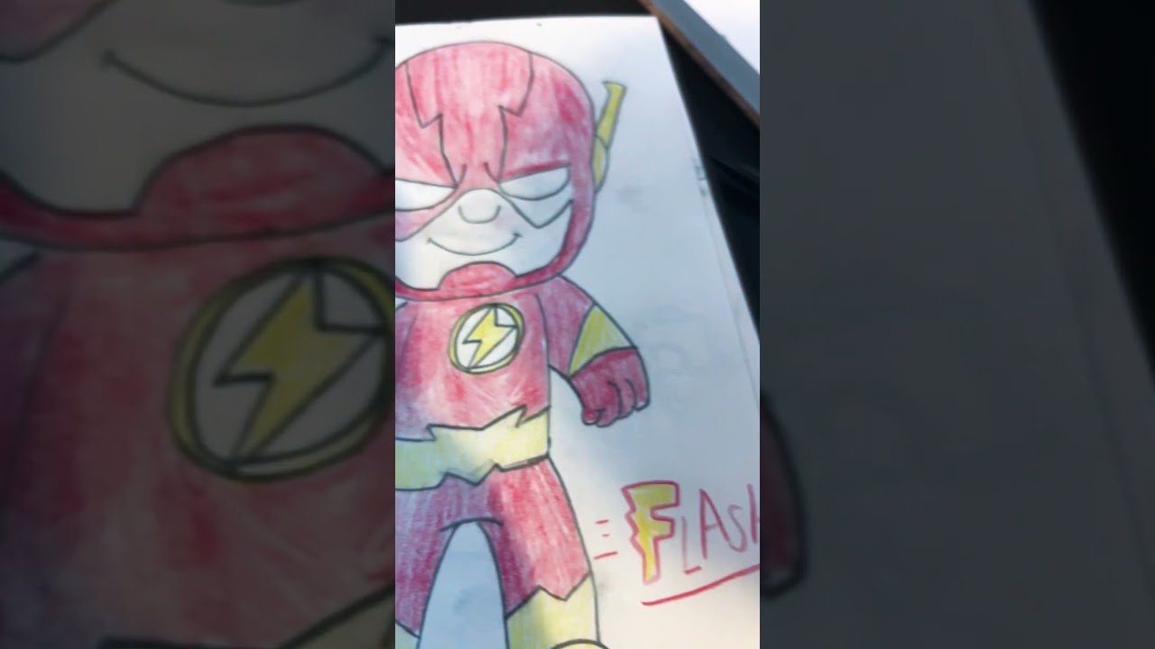My Drawing of the Flash!! 