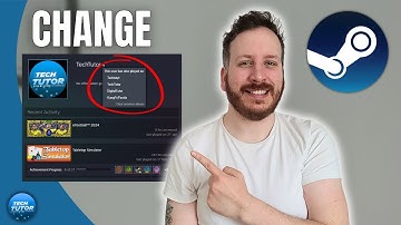 How To Change Steam Account Name