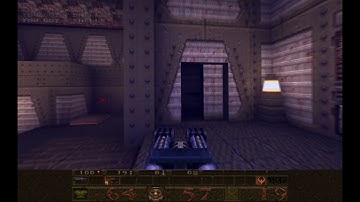 Quake Remastered E1M1: The Slipgate Complex I walkthrough 60fps NIGHTMARE (all enemies + secrets)