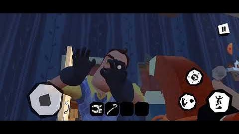 Geting the red key hello Neighbor act 1