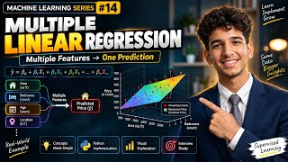 Multiple Linear Regression Explained 🔥 | Supervised Machine Learning MultiplFeatures | ML Series #14