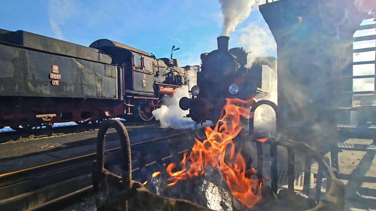 Parowóz TKh05353, Parowozownia Wolsztyn, 20.02.2026.