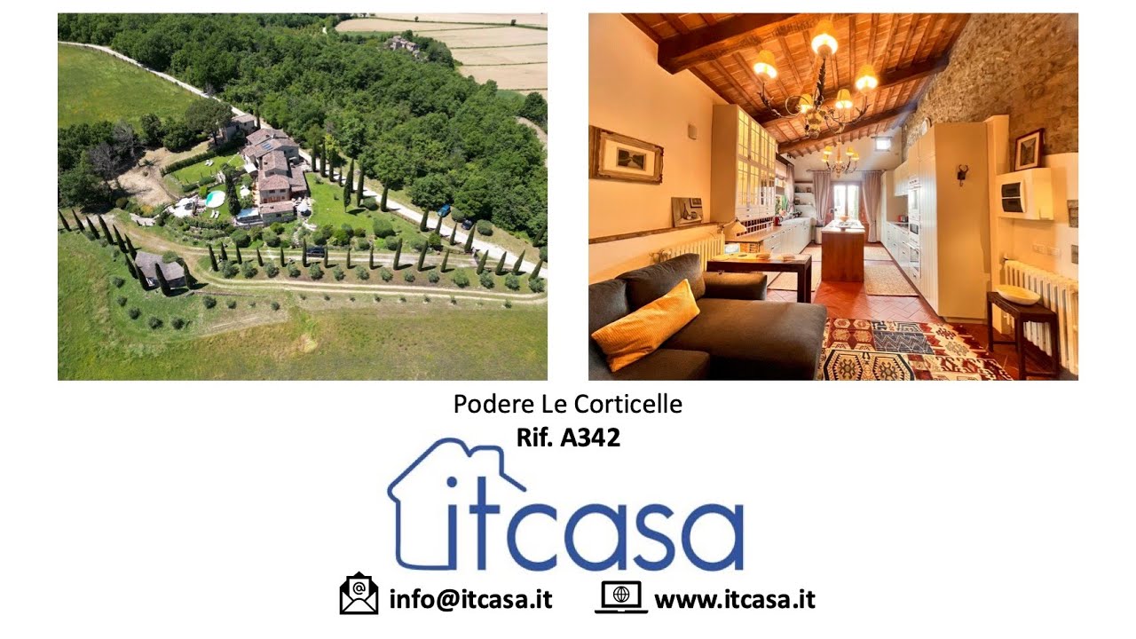Podere Le Corticelle |Tuscan Farmhouse for Sale with Holiday Rental Potential | Italy Real Estate