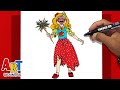 Comment dessiner miss delight poppy playtime endommag